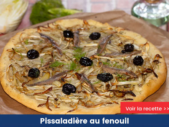 Pissaladière au fenouil